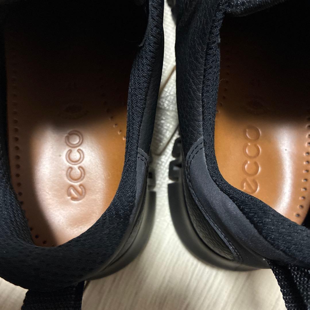 ecco Viritex ブラックスニーカー