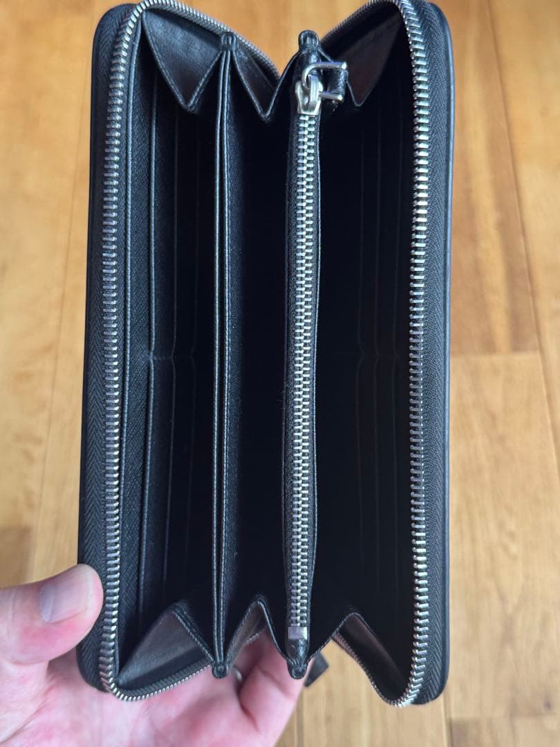 プラダ PRADA 長財布 サフィアーノ クロコダイル ブルー