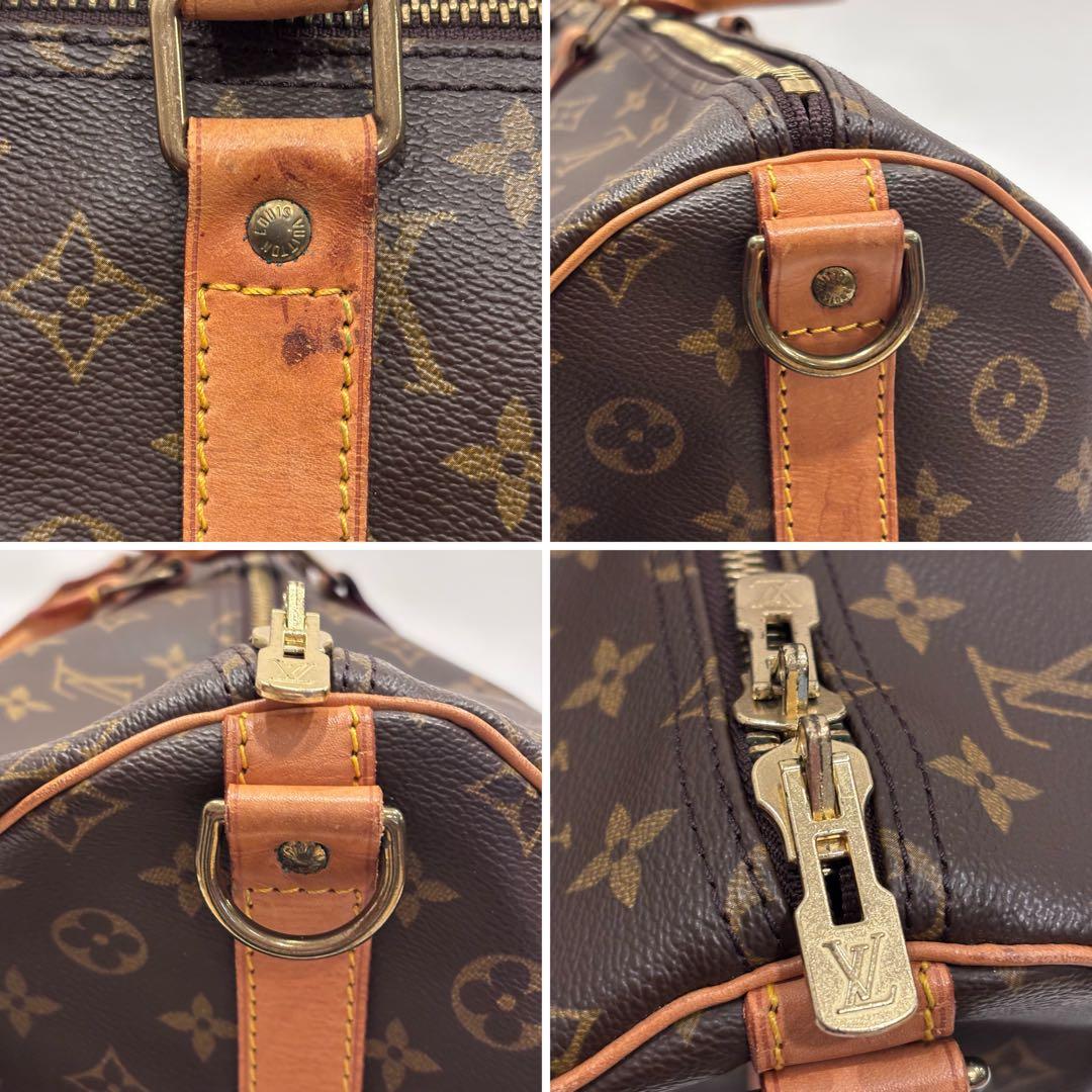 ルイヴィトン キーポル バンドリエール50 モノグラム　ボストン　レトロ