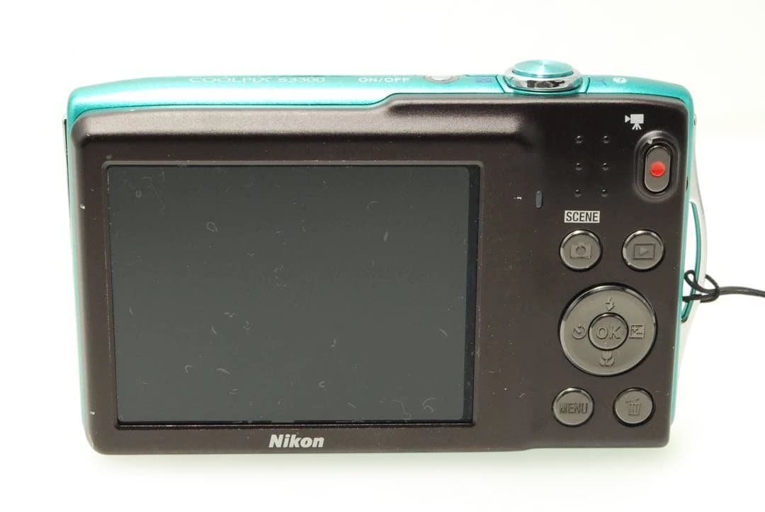 Nikon COOLPIX S3300 ❤️スマホ転送 動作確認済 ブルー ニコン
