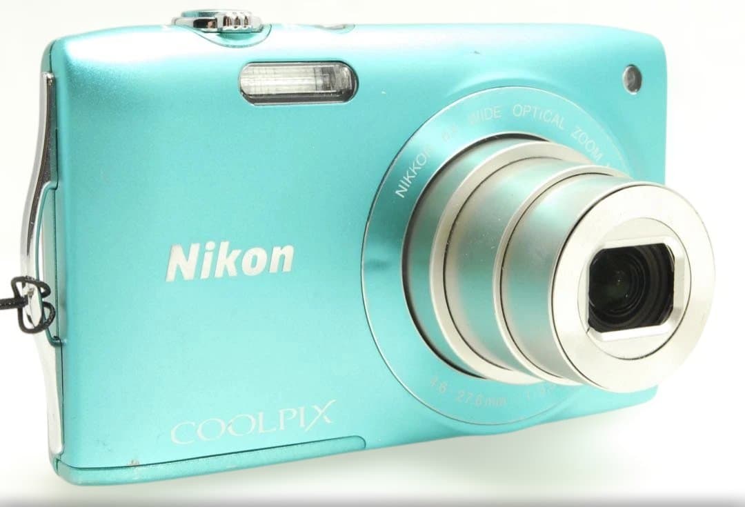 Nikon COOLPIX S3300 ❤️スマホ転送 動作確認済 ブルー ニコン