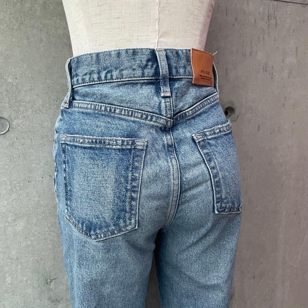 マウジーmoussyMVS FLAREフレアデニムパンツ ジーンズ 24インチ
