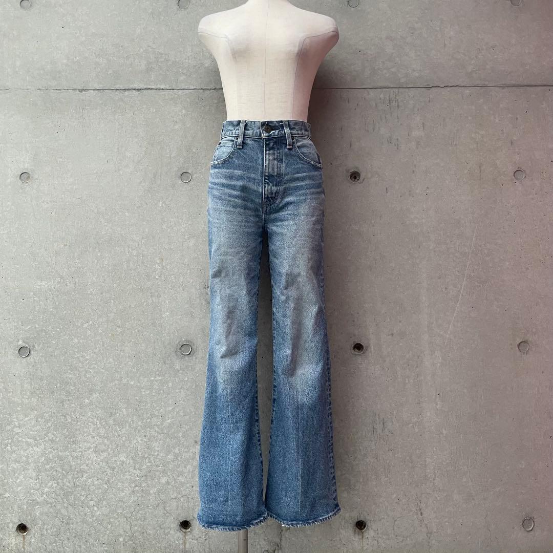 マウジーmoussyMVS FLAREフレアデニムパンツ ジーンズ 24インチ