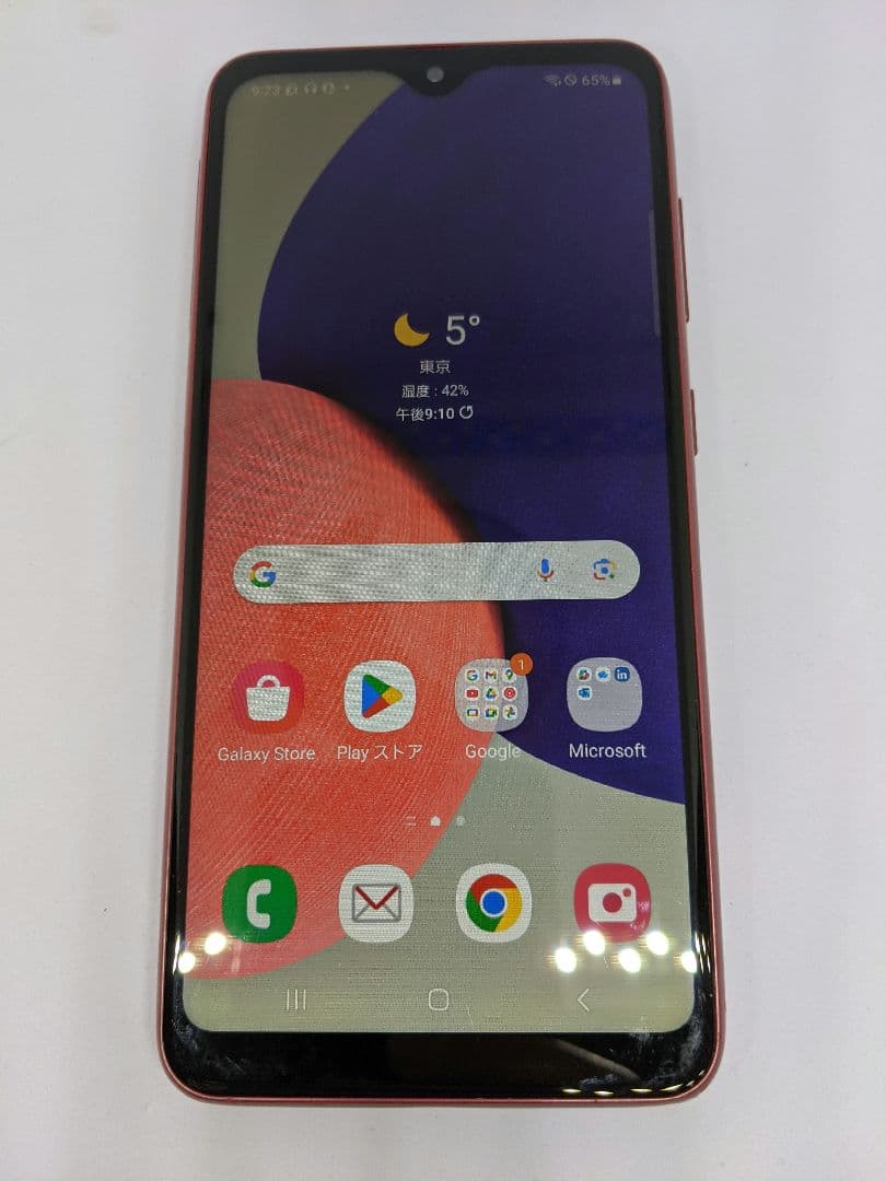 GalaxyA22 5G SC-56B android13 Simフリー③