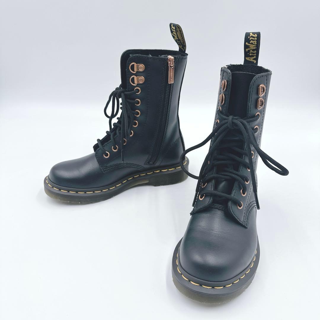 【未使用級】Dr.Martens レースアップブーツ 8ホール 黒 22cm相当