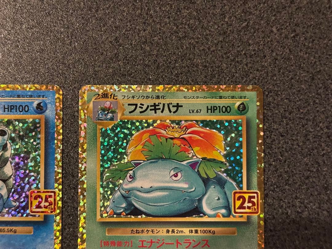 フシギバナ カメックス プロモカードパック 25th 2枚セット