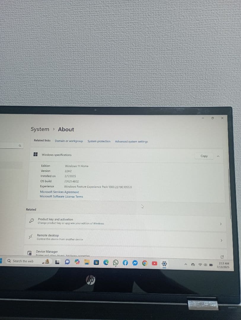 HP ノートPC Intel Core i5 シルバー