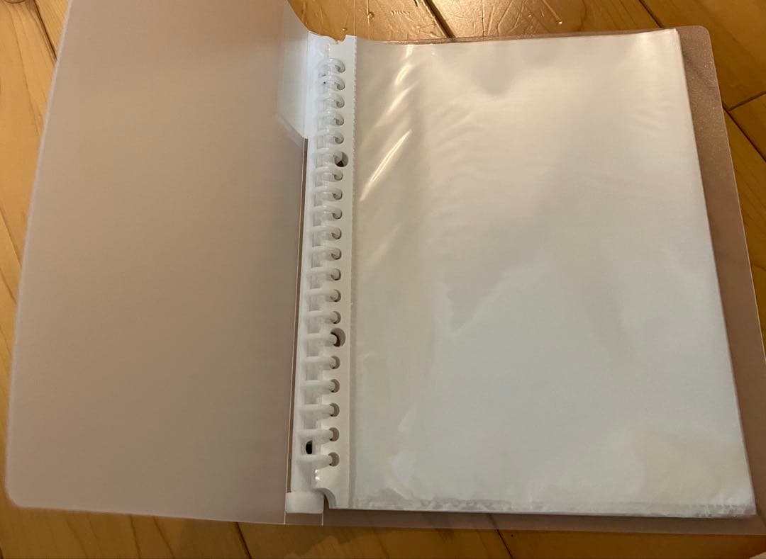 【中古】ペッピーキッズ 補強不要リフィル＆ファイルセット（カード収納）