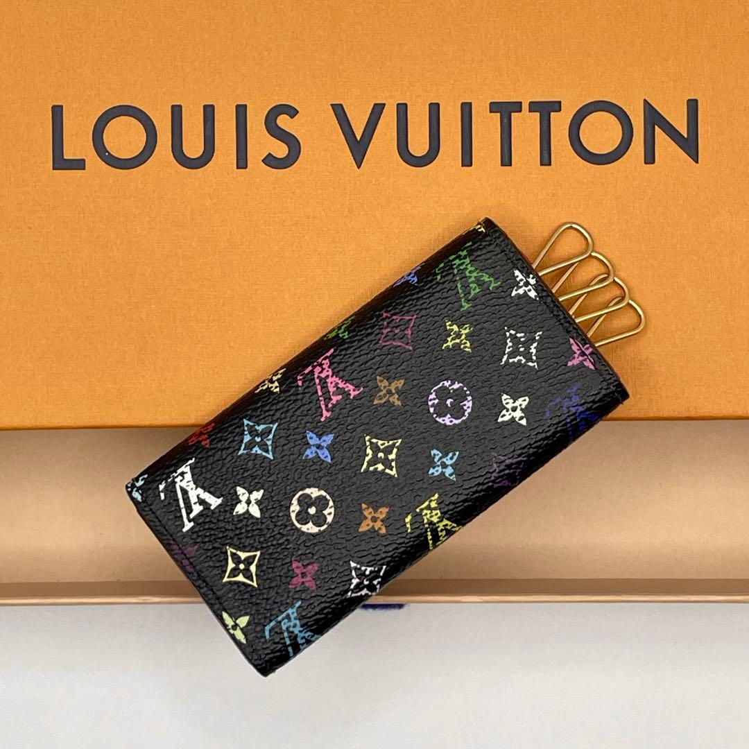 【美品】ルイヴィトン マルチカラー ミュルティクレ4 キーケース 正規品