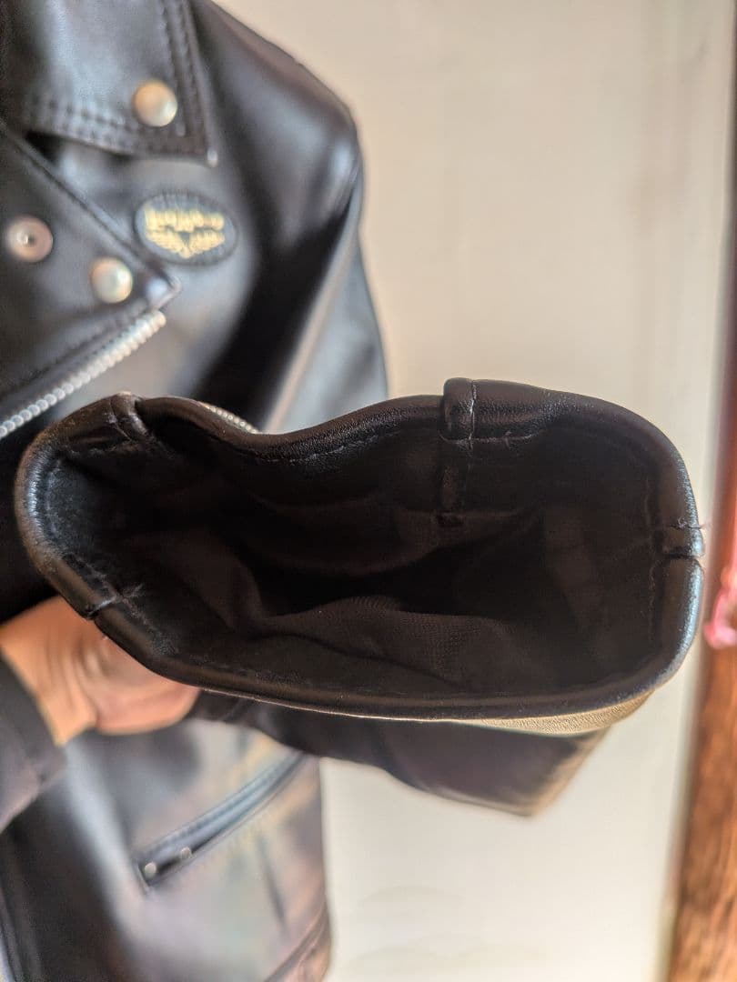 ルイスレザー　タイトフィットカウハイド　36