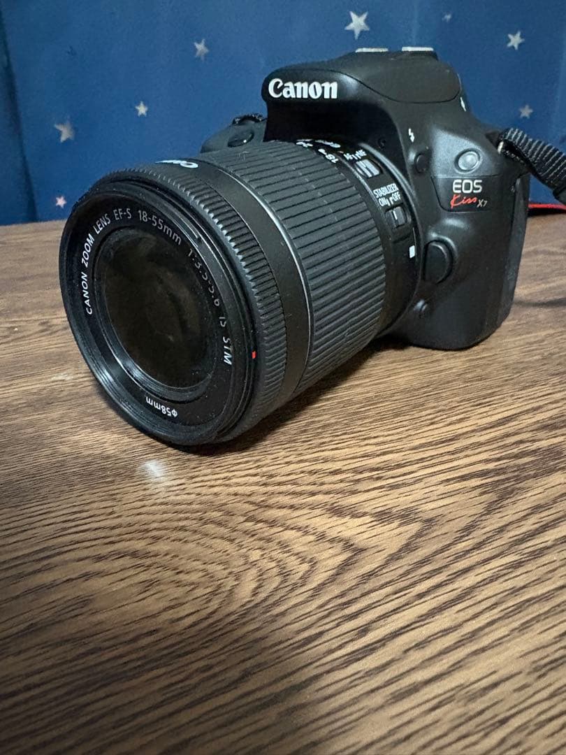 Canon EOS kiss X7 レンズキット 一眼レフカメラ　+バッグ・SD