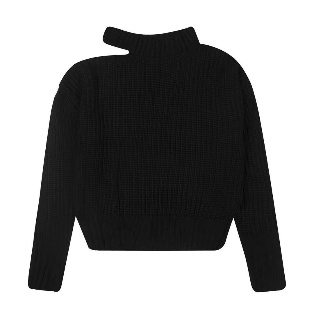 Bohemseo ニットセーター 黒