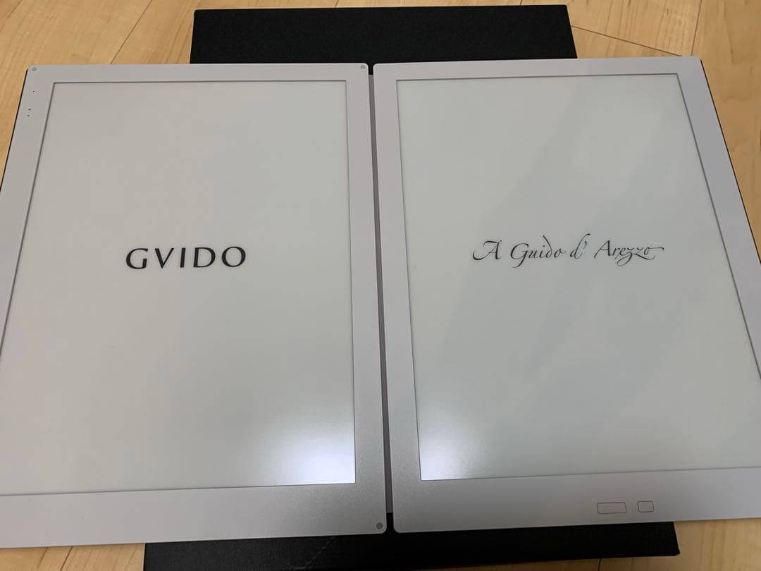 【ほぼ新品】gvido 電子楽譜グイド