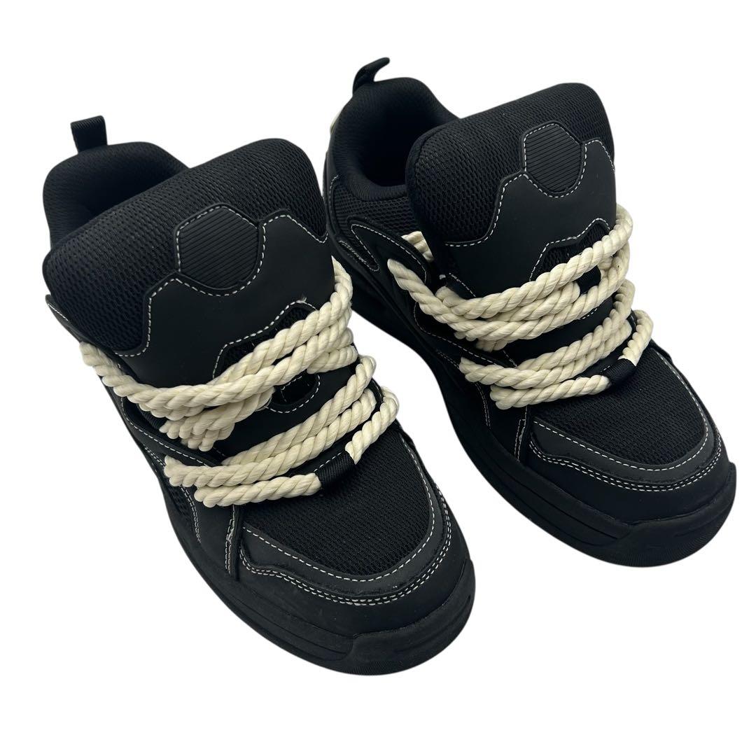 【Mさん専用】ZARA ロープディテールスケートスニーカー 25㎝