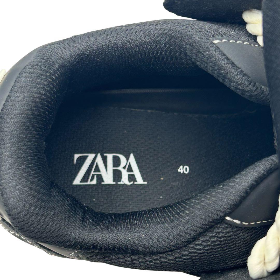 【Mさん専用】ZARA ロープディテールスケートスニーカー 25㎝