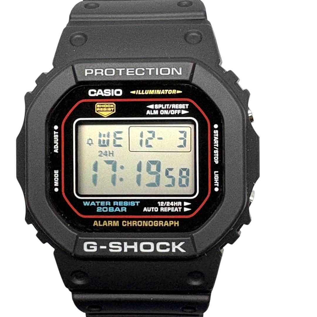 【美品】CASIO G-SHOCK　DW-5600RL-1JF　ブラック