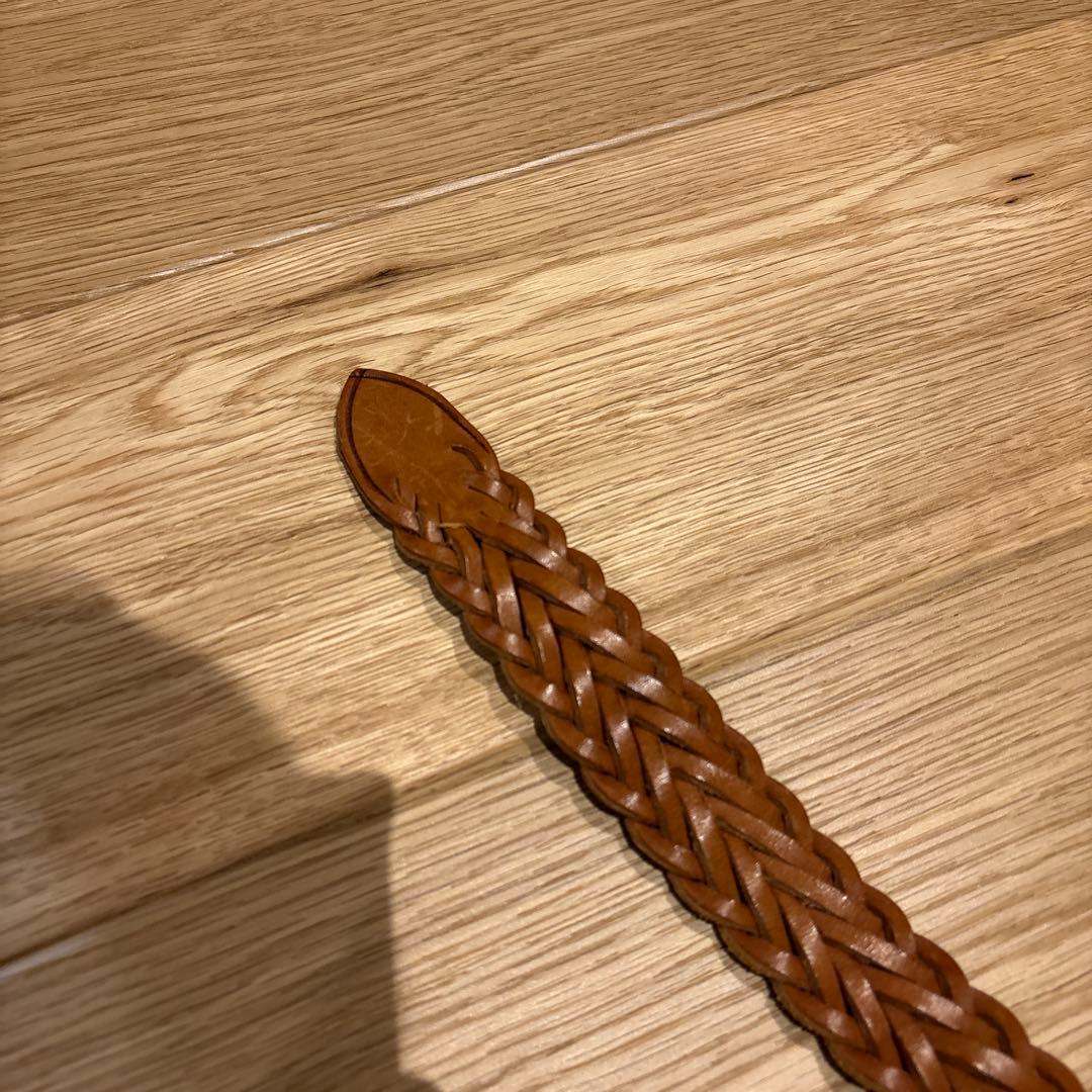 美品　ホワイトハウスコックス メッシュベルト　30インチ