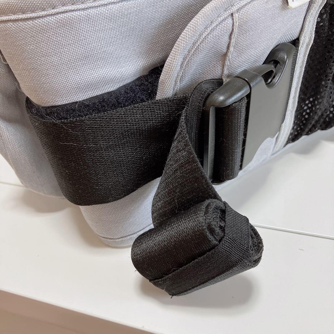 ヒップシート ポルバンアドバンス　アイスグレー　シングルショルダー付き