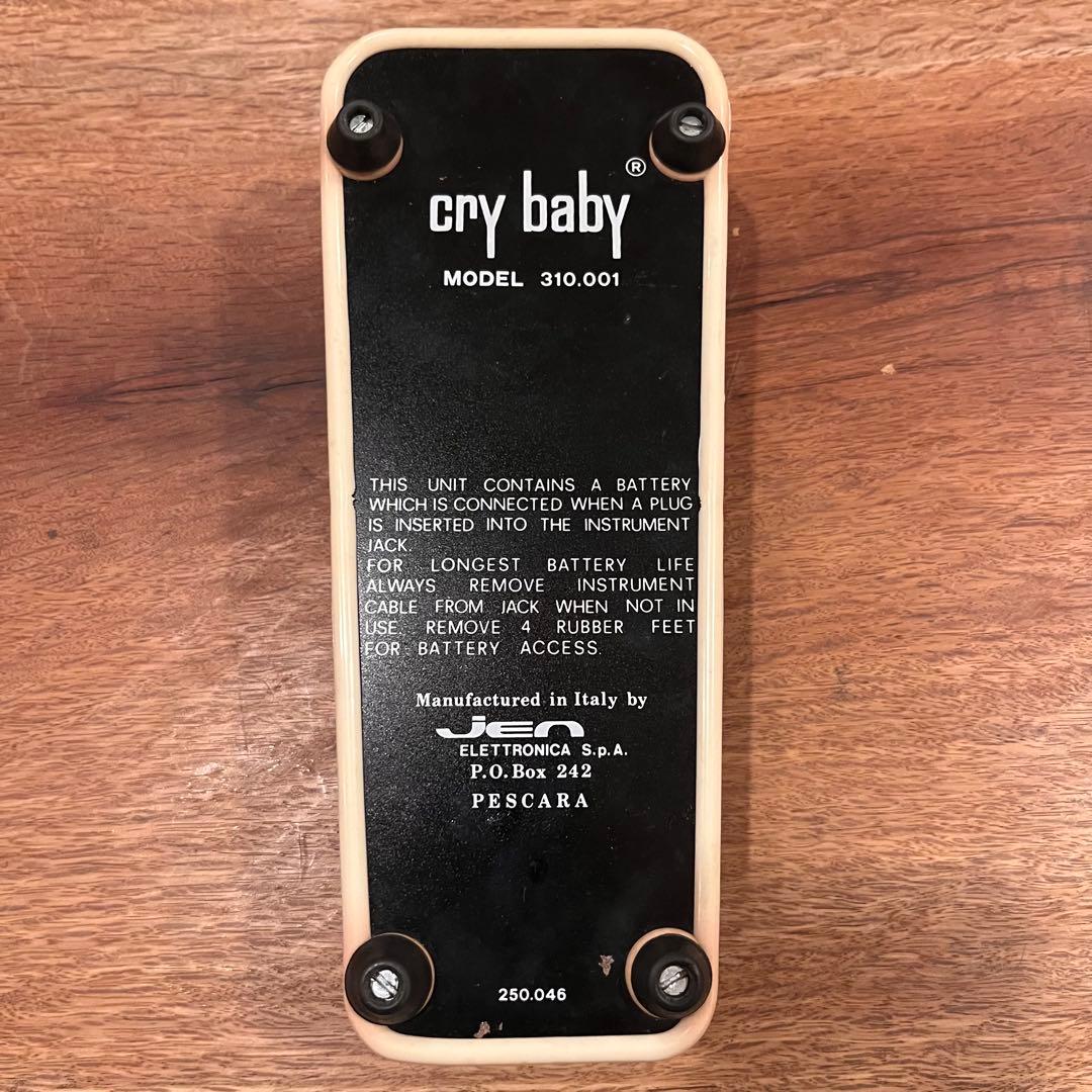 動作良好 JEN crybaby 310.001 ワウペダル White can