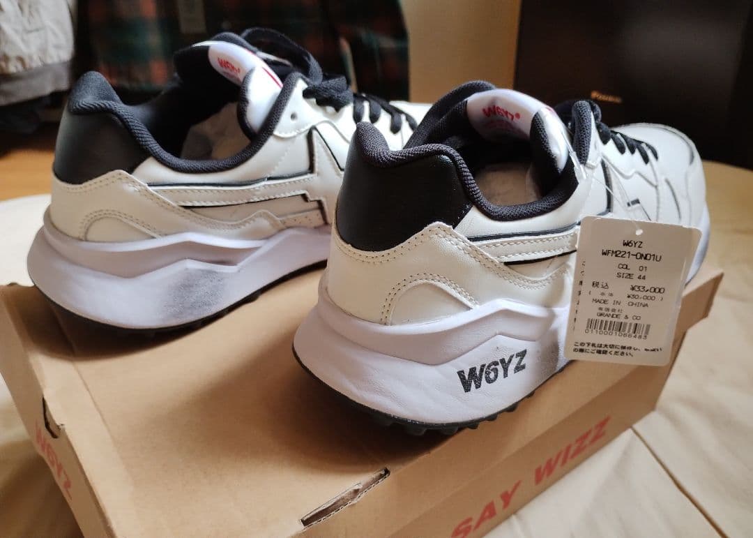 う*き様 W6YZ 厚底 ソール ローカット スニーカー EU44 未使用