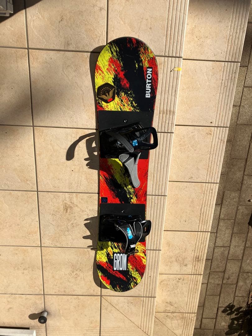 BURTON GROM スノーボード120cmバインディングブーツ21cm3点