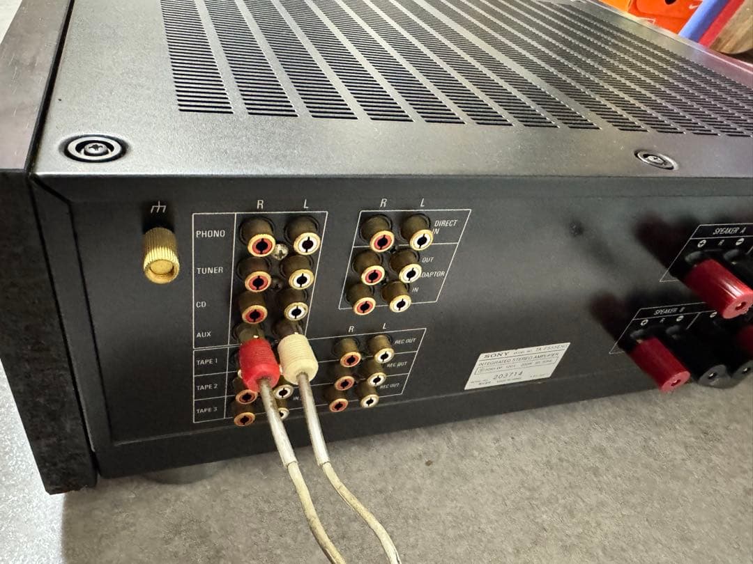 SONY TA-F555ESG アンプ動作確認済み