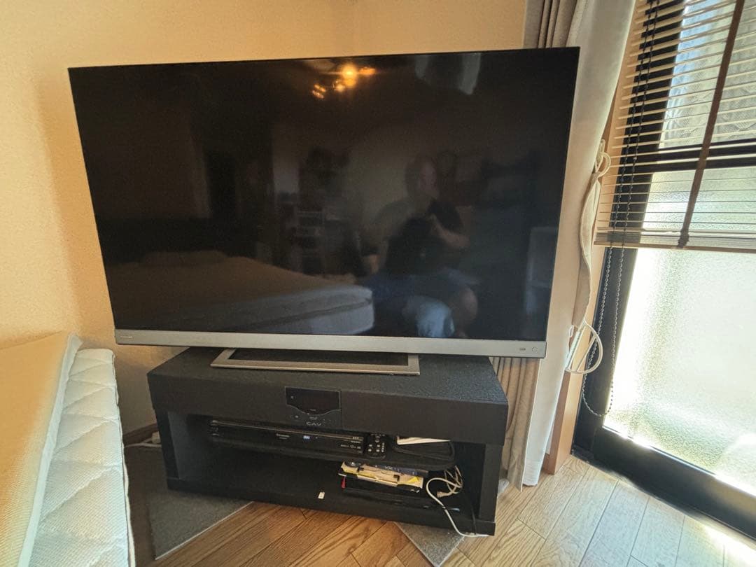 東芝55型4K液晶レグザ　録画用ハードディスク1GB 9月27日迄　要引き取り