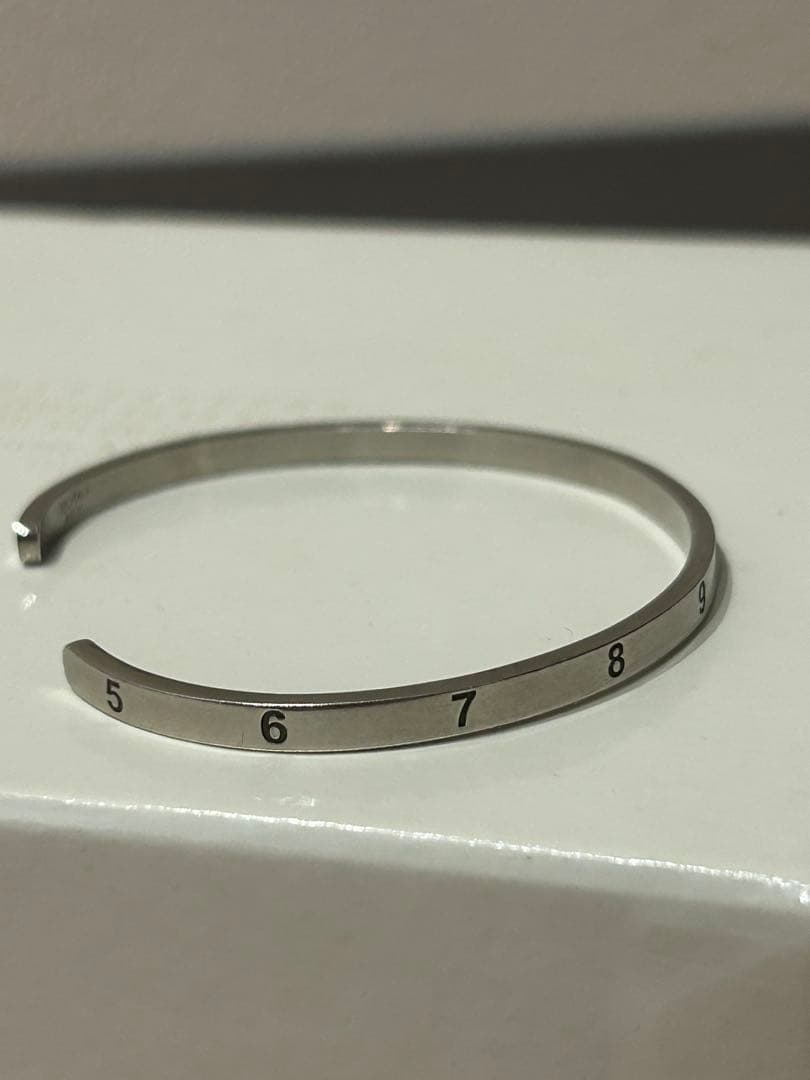 l*a様 メゾンマルジェラ　ナンバリング　バングル