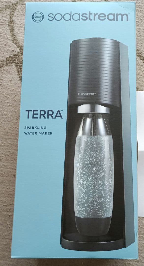 ソーダストリーム TERRA スターターキット ブラック　新品未使用