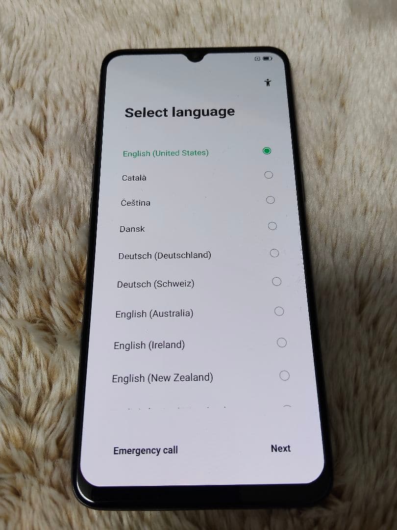 OPPO スマートフォン ネイビー　美品　本体のみ