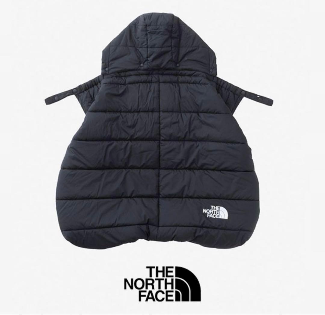 【美品】THE NORTH FACE 防寒ケープ ブラック 黒