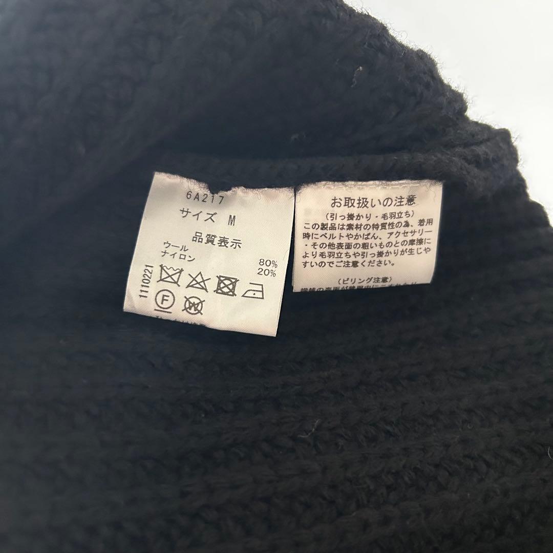 セブンテン♡ VERY別注　ネックパールタートルニット　トップス　黒