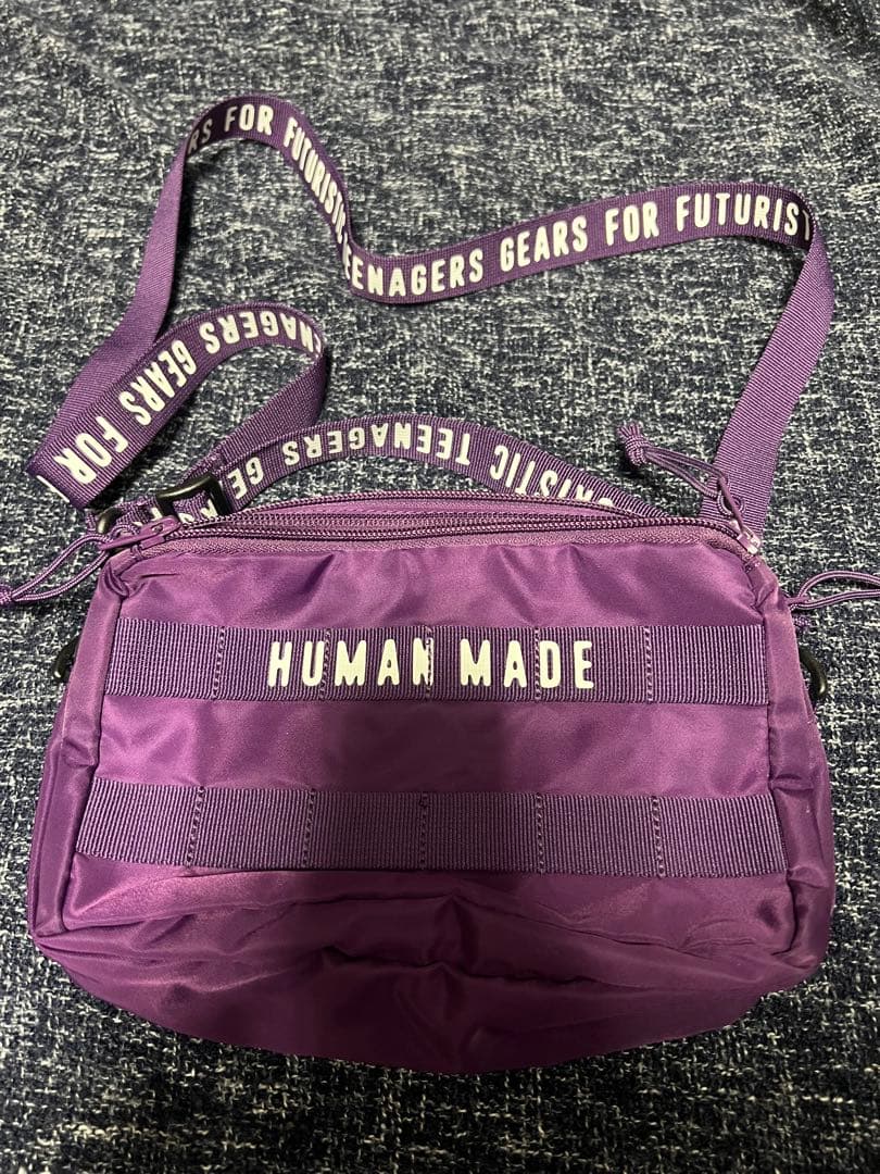 HUMAN MADE MILITARY POUCH パープル　ヒューマンメイド