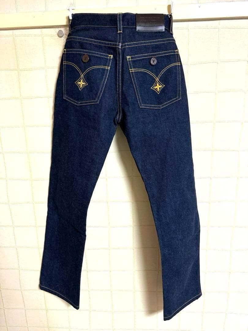 LOUIS VUITTON ルイヴィトン デニムパンツ レディース 8号