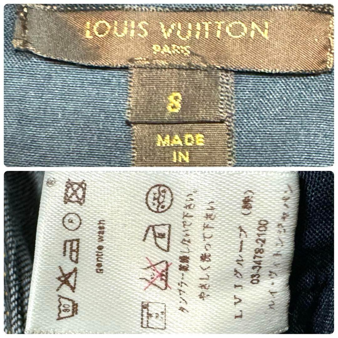 LOUIS VUITTON ルイヴィトン デニムパンツ レディース 8号