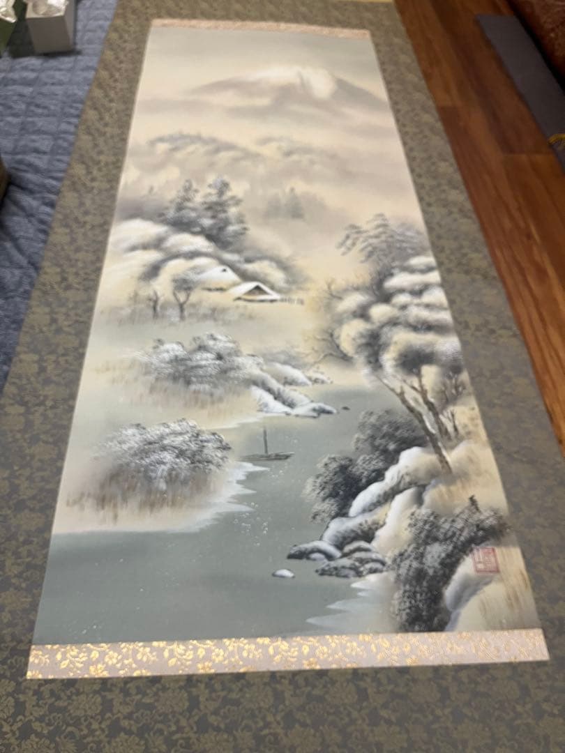 掛け軸4本まとめ売り