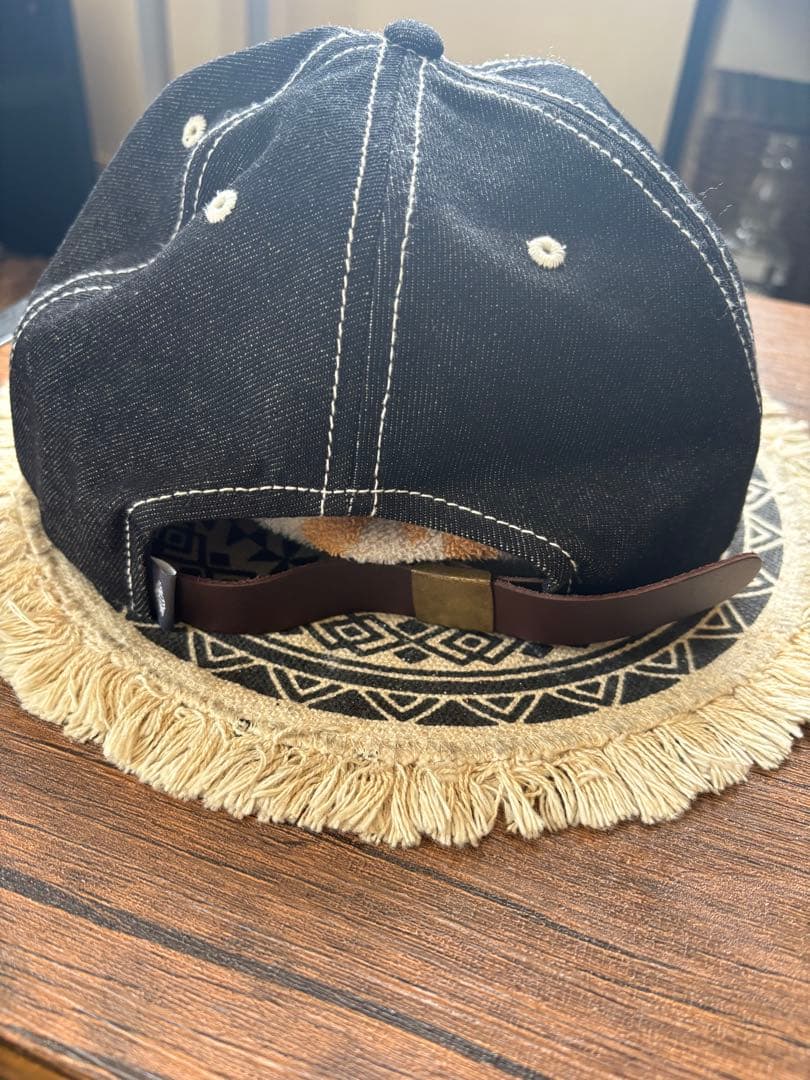 CHALLENGER デニムキャップ ブラック チャレンジャー