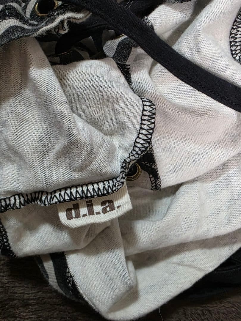 d.i.a ゼブラ柄キャミソール