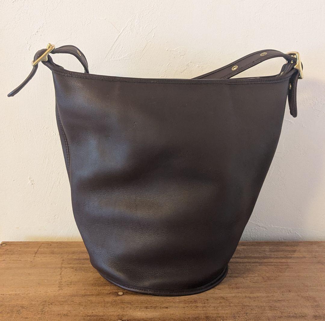 極美品　オールドコーチ　ダークブラウン