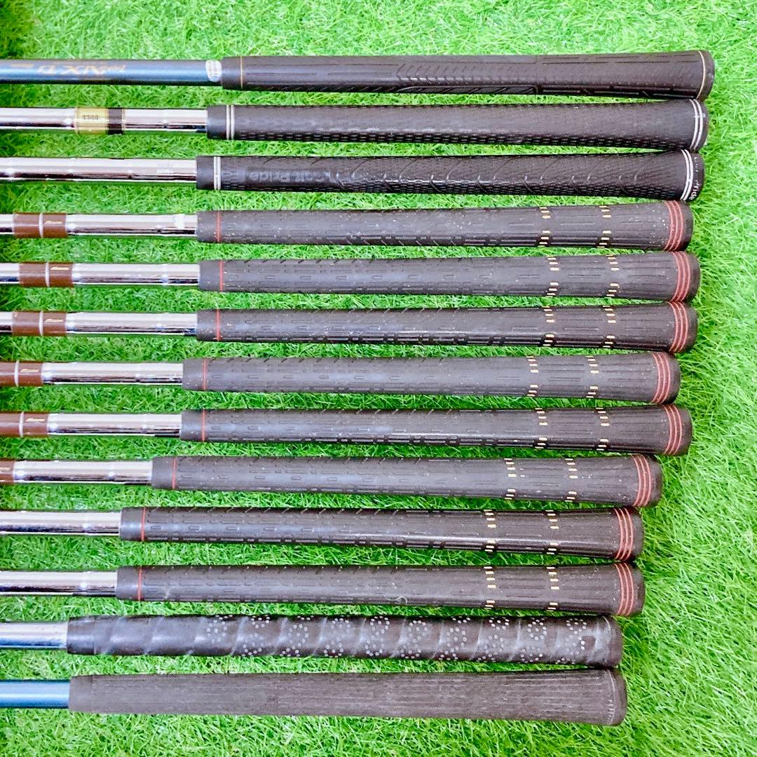 H4.ミズノ　初心者オススメ　ゴルフクラブ　メンズセット　右利き　13本
