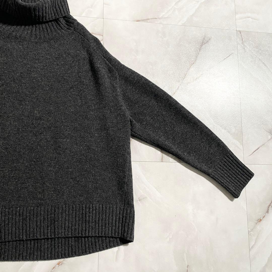 A18527 美品 イエナ 22AW ウールカシミヤ AQUAタートルネックPO