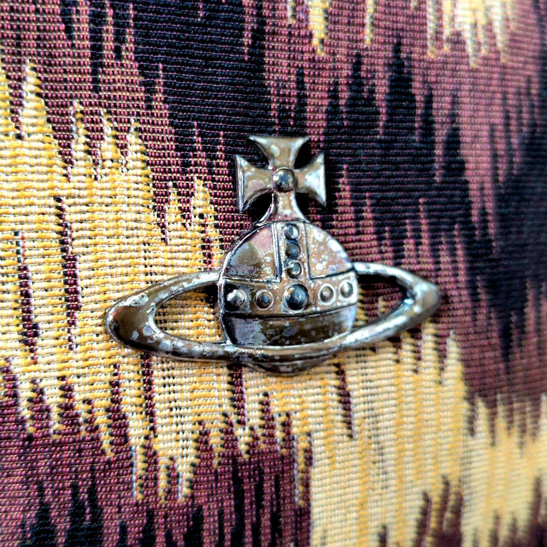 Vivienne Westwood レオパードボストンバッグ オーブ