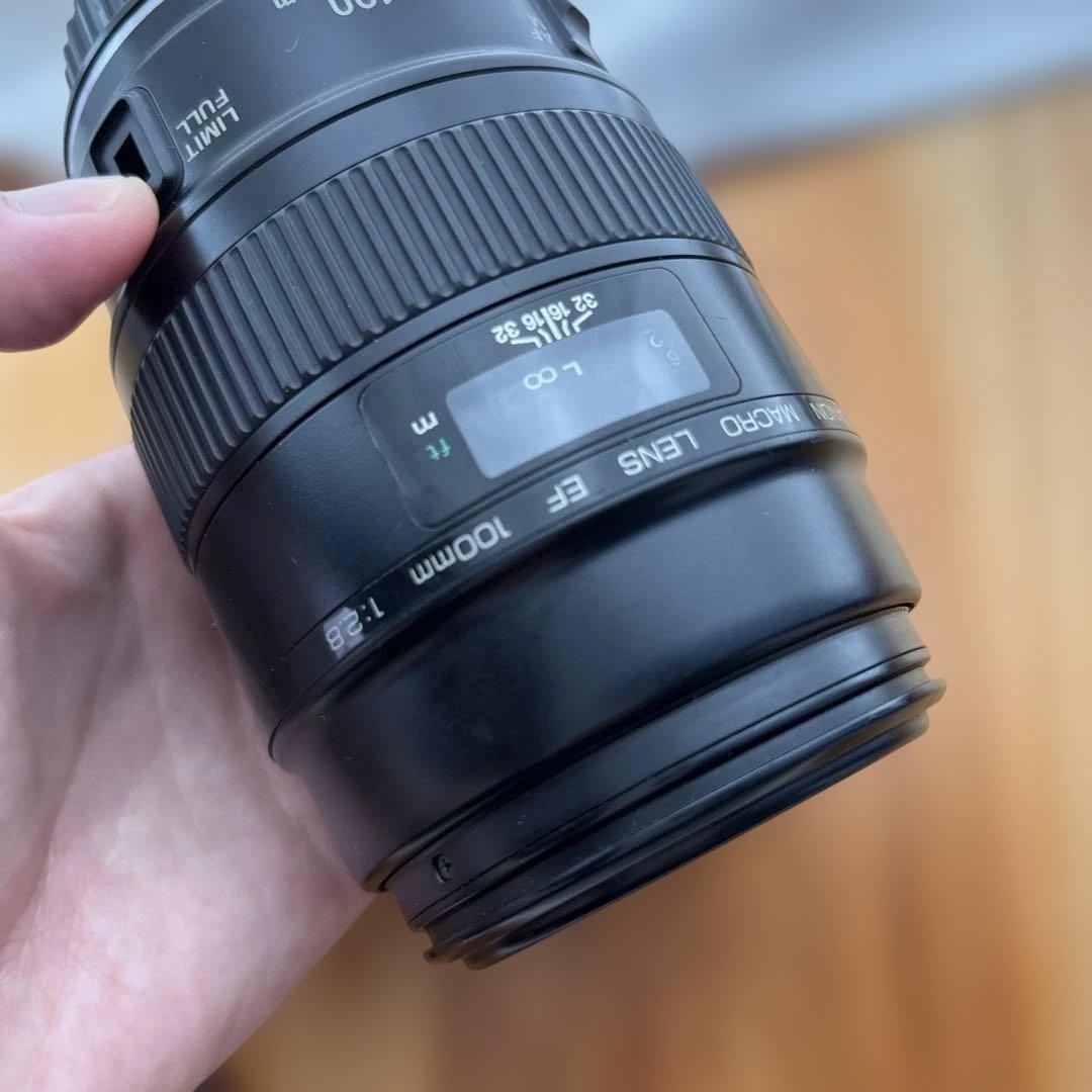 Canon EF 100mm f/2.8L マクロレンズ　ジャンク品