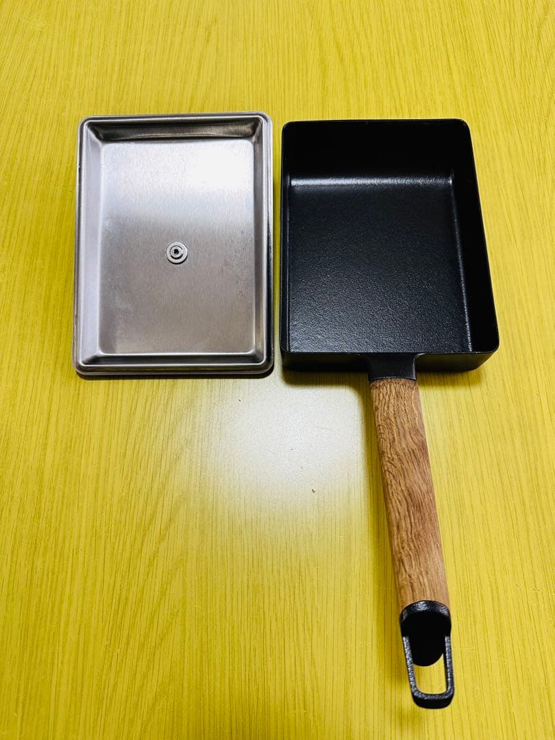 バーミキュラ　エッグ＆トーストパン　蓋付き　ウォルナット