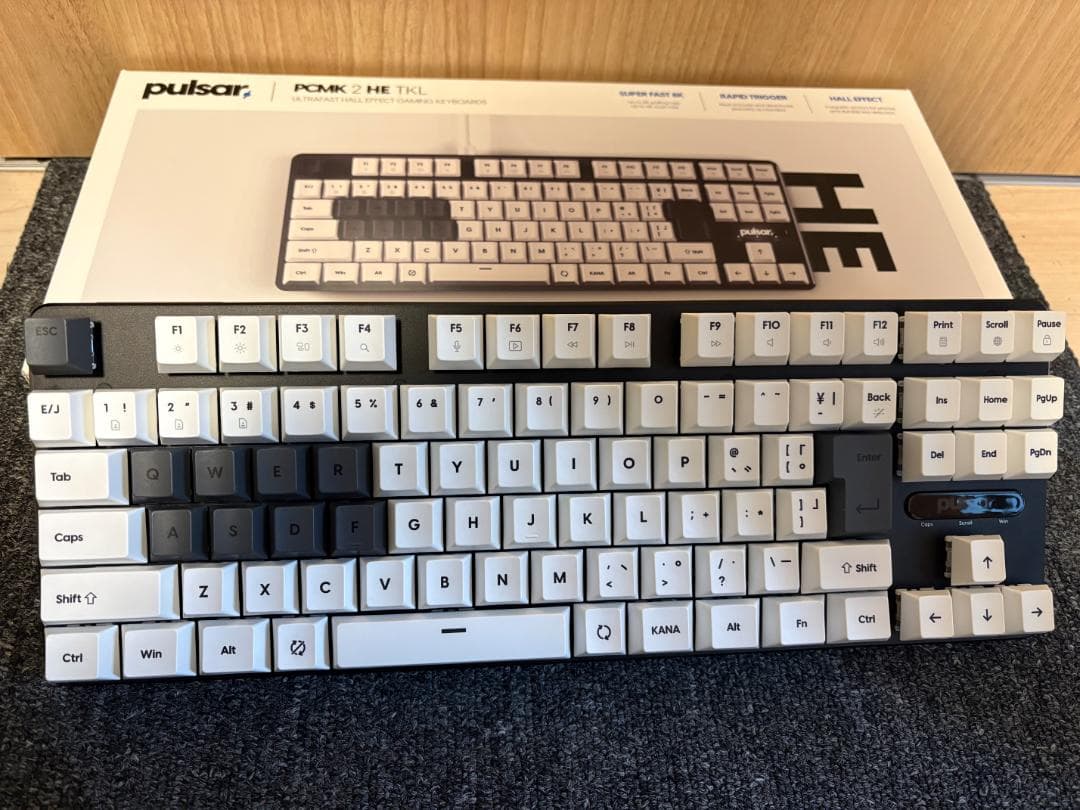Pulsar PCMK2 HE TKL 日本語配列　ゲーミングキーボード