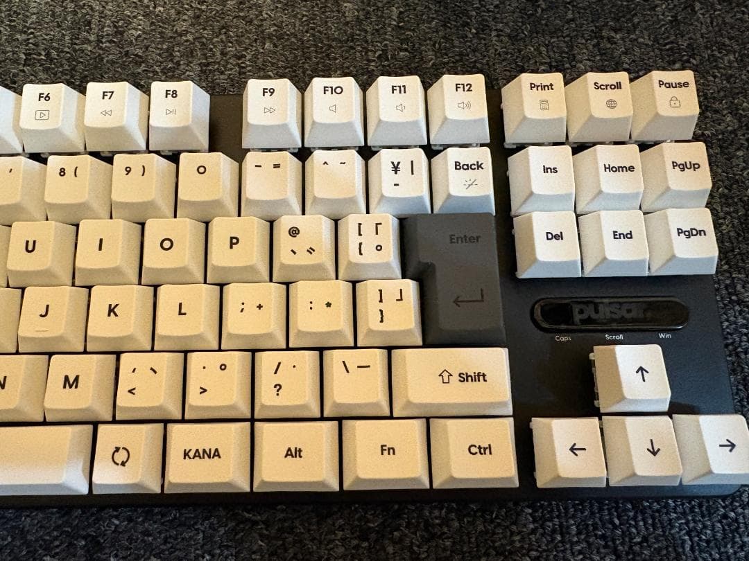 Pulsar PCMK2 HE TKL 日本語配列　ゲーミングキーボード
