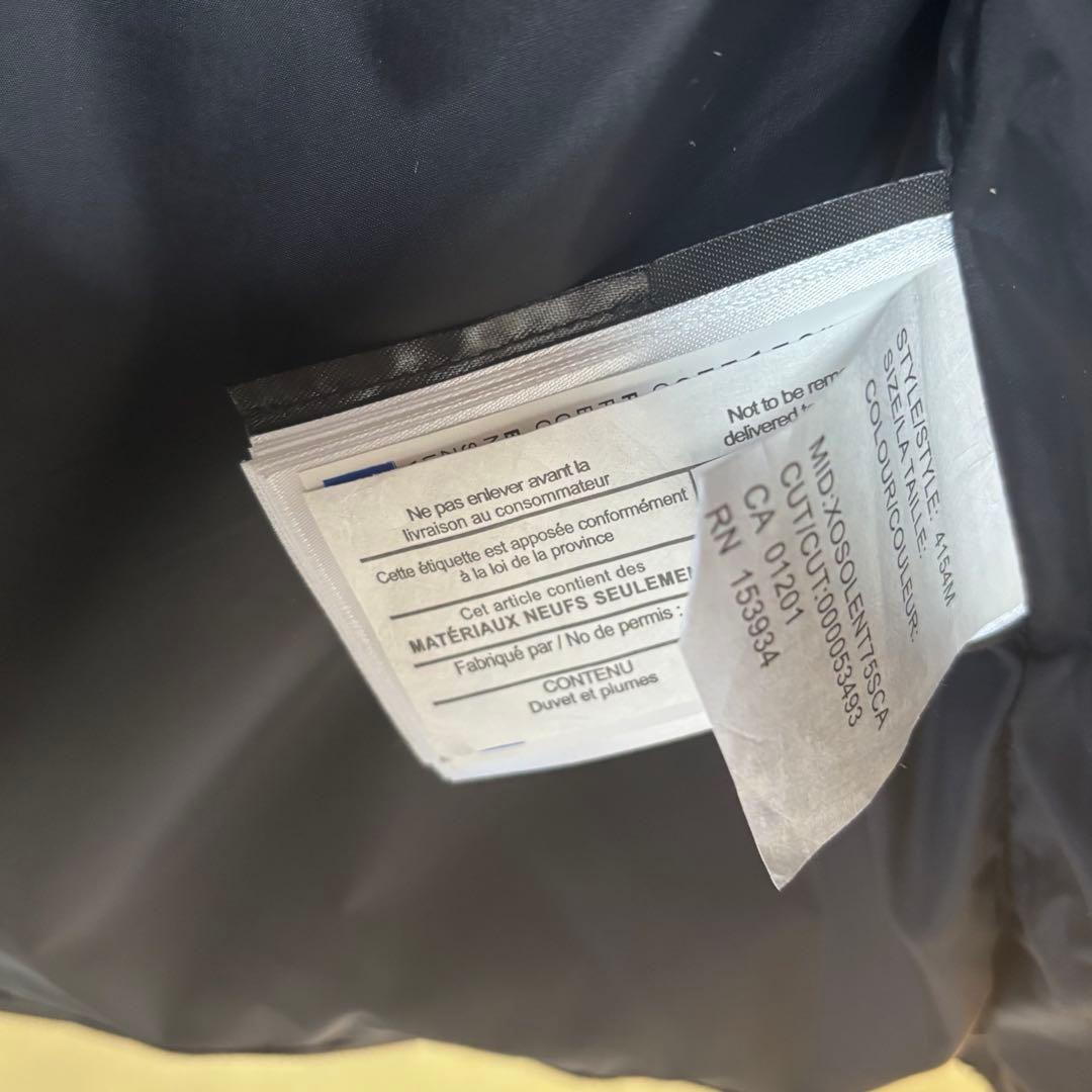   ブラック ダウンベスト S