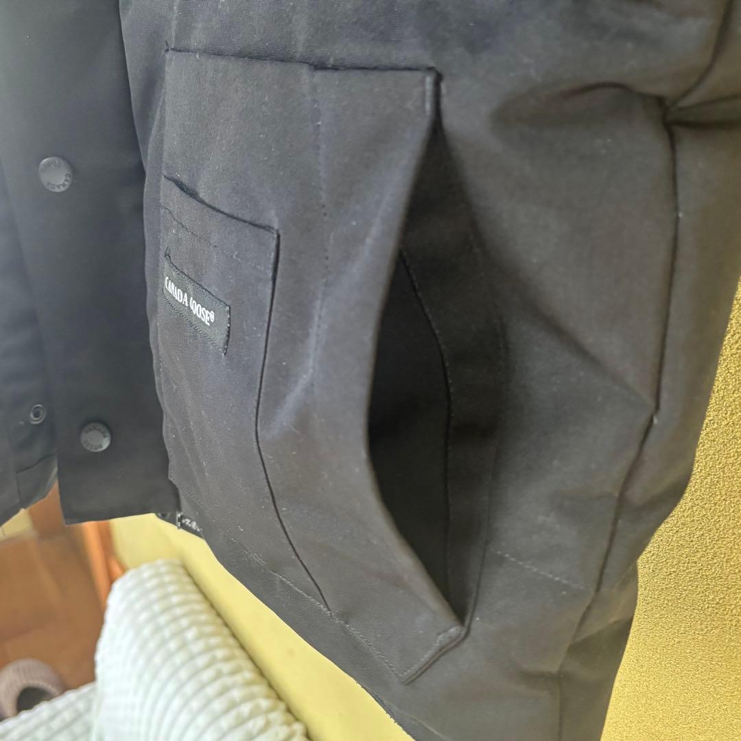   ブラック ダウンベスト S