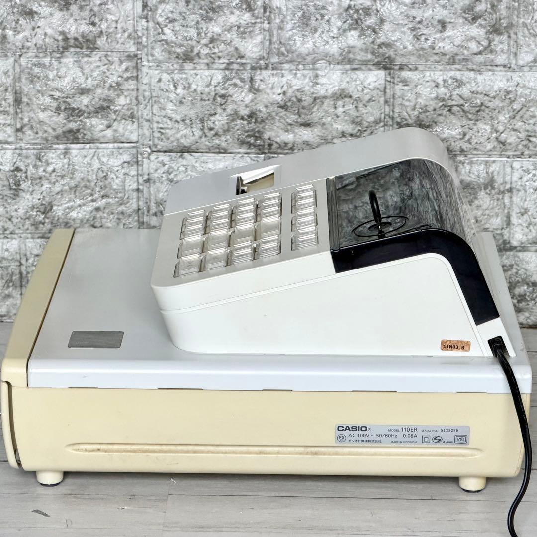 CASIO「110ER」電子レジスター インク交換済み