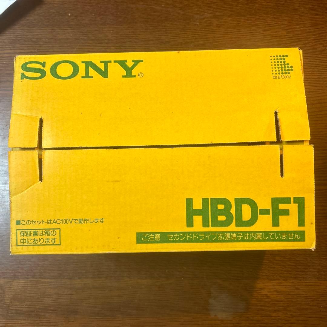 SONY マイクロフロッピーディスクドライブ　HBD-F1